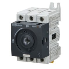   Load Break Switch Universal Socomec Sirco M16, 16A 3p with Blue Rotary Handle