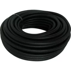 Flexible Corrugated Conduit 16mm Black