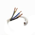 Flexible cable 3 Phase 5-Core 5x4mm² White