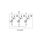 Surge Protector 1000V DC VPU I+II 3 PV Weidmüller
