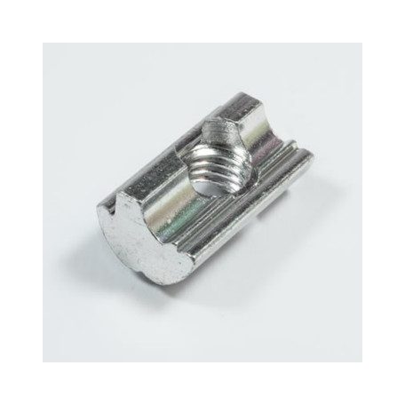 Piuliță glisantă cu bilă cu arc pentru șine de montaj