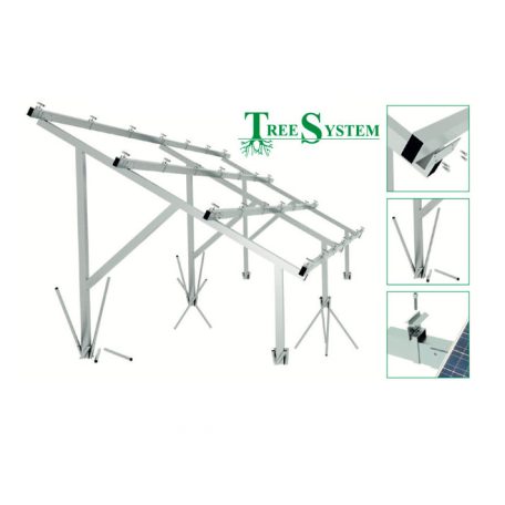 TreeSystem for Ground Mounted Systems for 540-580 Wp modules