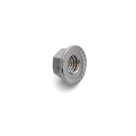 M10 Hexagon Serrated Flange Nut A4