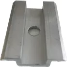 Middle Clamp with Grounding Line 50 mm