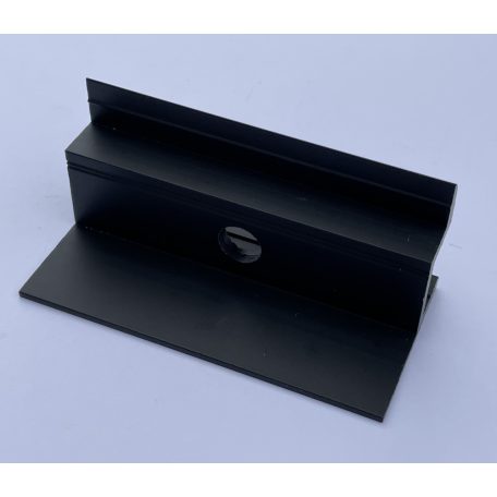 Clemă finală cu linie de împământare 30 mm, Negru