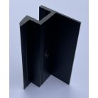 Clemă finală cu linie de împământare 30 mm, Negru