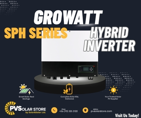 Growatt SPH TL3 BH-UP Hybrid Inverter Series – Three-Phase Solar Battery Inverter for Advanced Energ