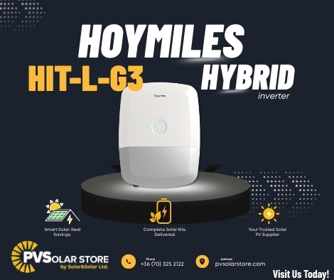New arrival: Hoymiles HIT-(5–20)L-G3 Three-Phase Hybrid Inverter