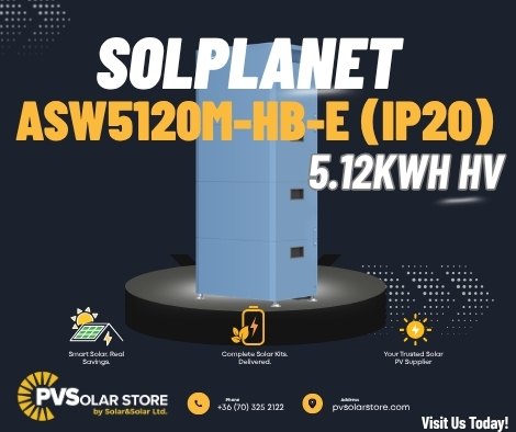 Solplanet Ai-HB G2-E Battery System: Smart, Modular Energy Storage Built for the Future