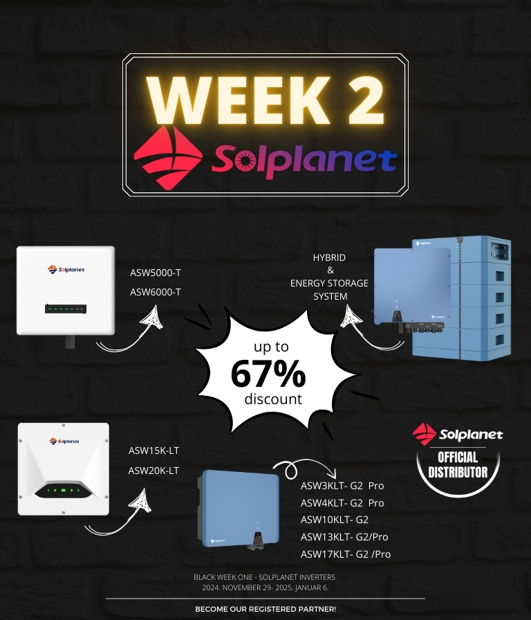 Black Week Specials: Exclusive Discounts on Solplanet Products