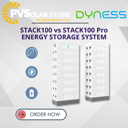 Dyness STACK100 vs STACK100 Pro Energy Storage Systems