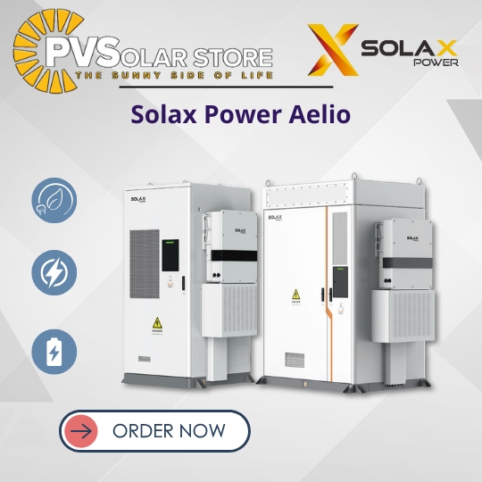SolaX Aelio ESS – Hybrid Liquid-Cooled Energy Storage for C&I Projects