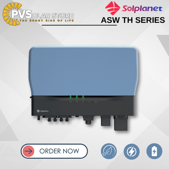 Solplanet ASW 15–30K-TH: Scalable Three-Phase Hybrid Inverters for Commercial PV + Storage Systems