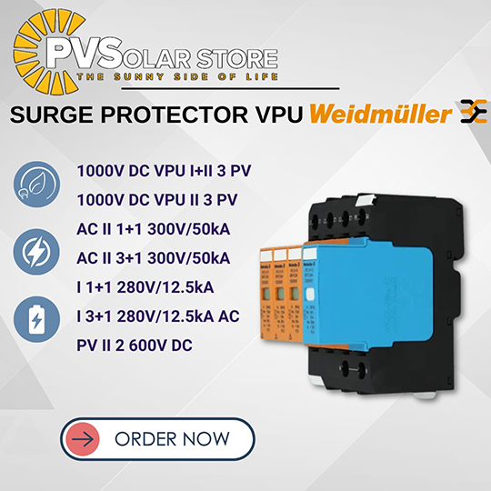 Protect Your Solar Systems with Weidmüller Surge Protection Devices