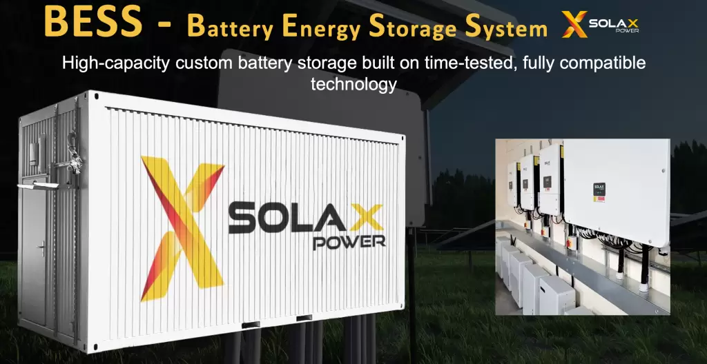 SolaX Battery Energy Storage System (BESS): Innovation and Efficiency in Solar Energy Storage